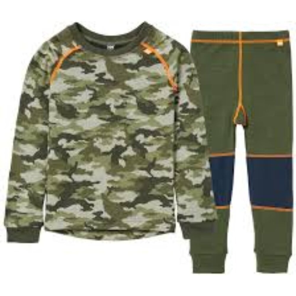 Hh Camo Lifa Merino Base Layer - Kid's